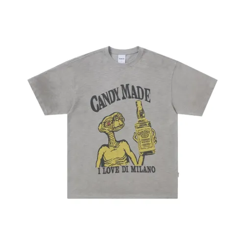 Candymade Haus T-Shirt Унисекс Серый