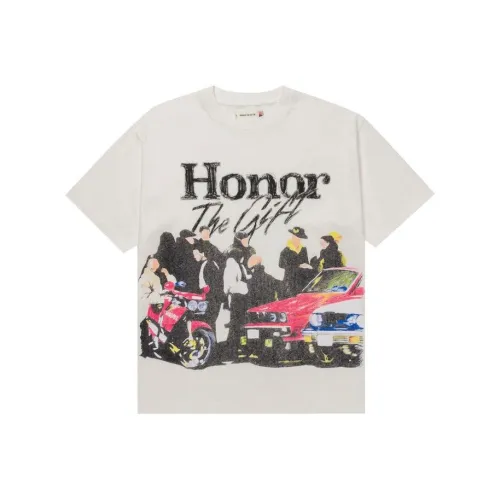 HONOR THE GIFT Белая Мужская Футболка