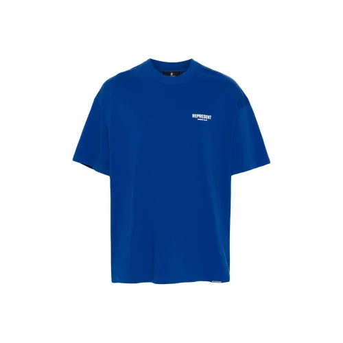 REPRESENT FW24 T Рубашка Мужская Королевский Синий