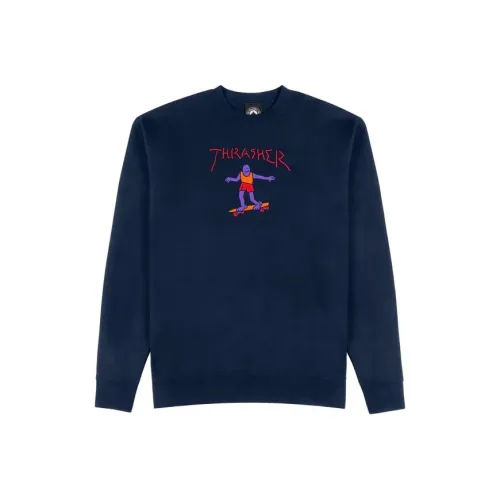 Thrasher Синий Унисекс Свитшоты