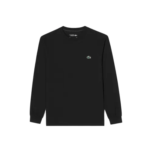 LACOSTE Мужские черные футболки