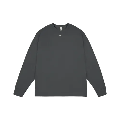 1807 Длинный рукав T-рубашка Унисекс