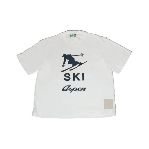 Bally Белая Унисекс Рубашка T