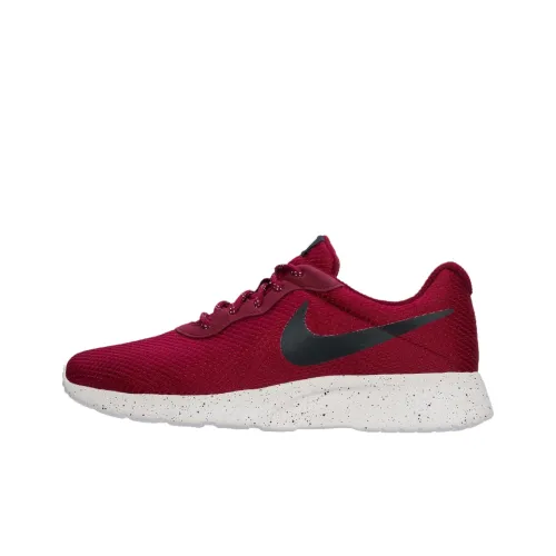 Nike Tanjun SE Slip-resistant Abrasion-resistant Low Top Casual Men's Red Найк Танджун SE Противоскользящий Устойчивый к истиранию Низкий Топ Повседневный Мужской Красный