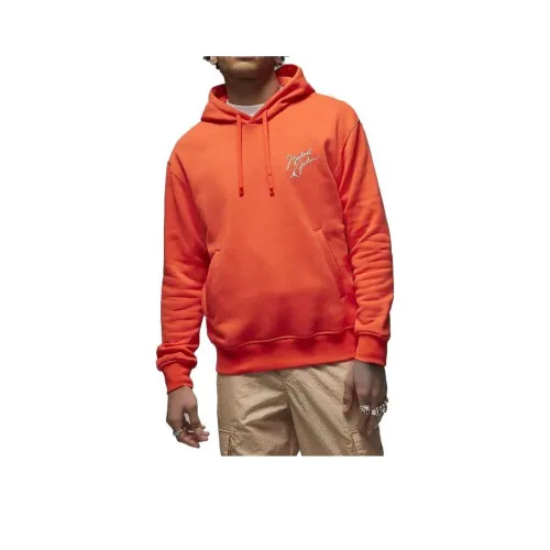 Jordan Flight MVP Оранжевый Красный Мужской Свитшот