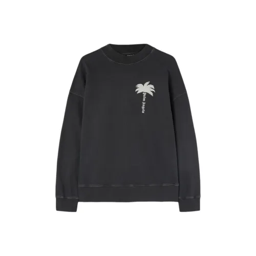 PALM ANGELS SS24 Свитшот Мужской Серый