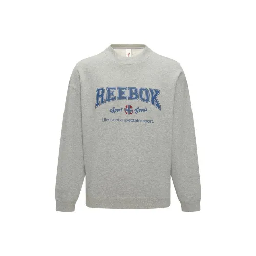 Reebok Средний вересковый серый Унисекс Свитшоты