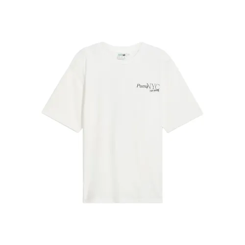 PUMA NYC Running Laps T-Shirt Мужской Белый