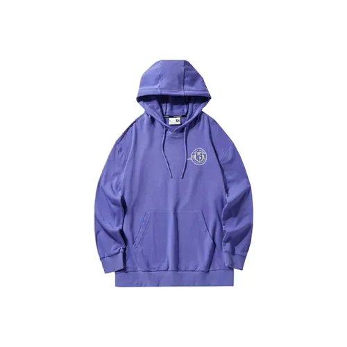 QIAODAN Пейсли‑фиолетовый Мужской Свитшот