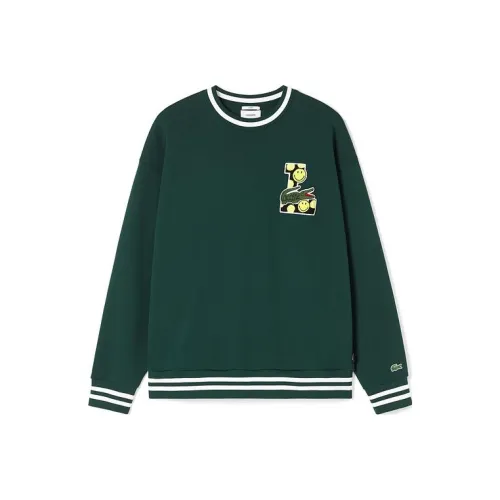 LACOSTE Темно-зеленый YZP Унисекс Свитшоты