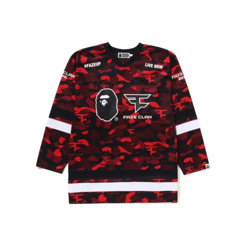 A BATHING APE A BATHING APE x FaZe Clan Красный Унисекс Свитшоты
