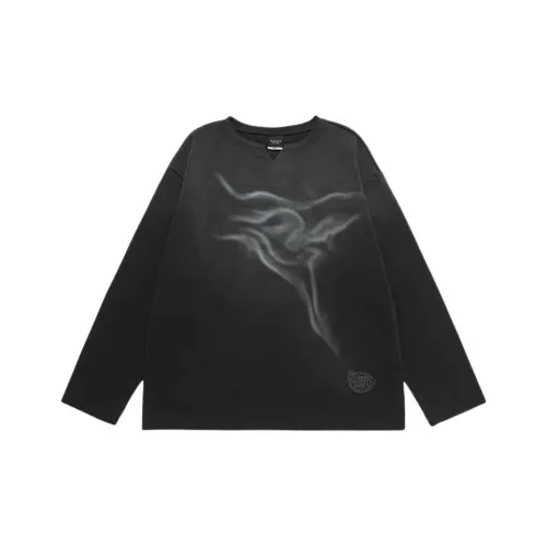 CLOT T-Shirt Унисекс Выстиранный Черный