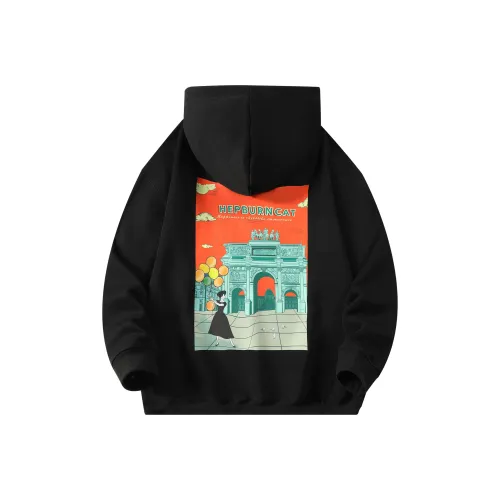 Hepburn Cat Унисекс Свитшоты