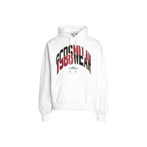 GCDS Белый Мужской Свитшот