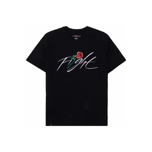 Джордан Черные Мужские T-Рубашки