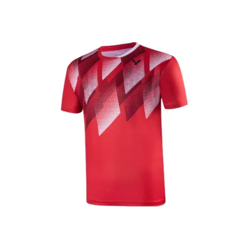 Victor T Рубашка Унисекс Датский Красный