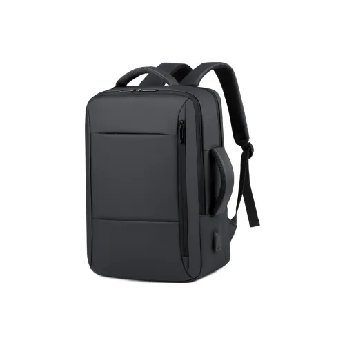 Venerable Brahma Нейлоновый Рюкзак Стандартный Мужской Черный Серый