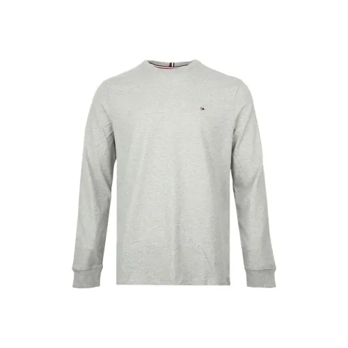 Tommy Hilfiger Серые Мужские T-Рубашки