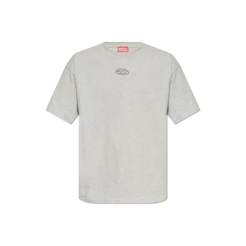 DIESEL Серый Мужской T-Рубашки