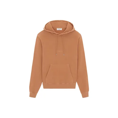 SAINT LAURENT Коричневый Мужской Свитшот