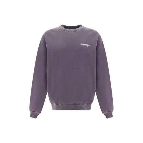 REPRESENT Фиолетовый Мужской Свитшот