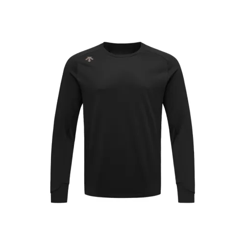 DESCENTE Ski Style Длинный рукав Т-рубашка Мужская
