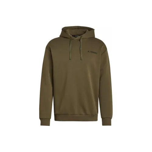 Adidas TX LOGO HOODY Hoodie Мужской Olive