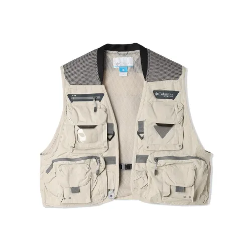 Columbia совместный бренд Экрю Мужские жилеты