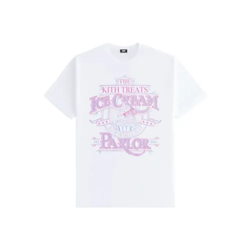 KITH Collaboration Белая Мужская T-Рубашка