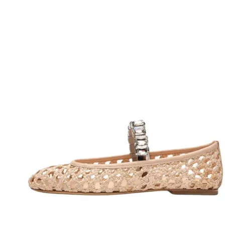 Casadei Versilia Планшет Mary Jane Женские Туфли Розовые