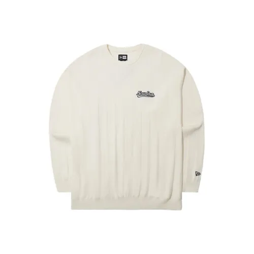 New Era SS24 Свитшот Унисекс Белый