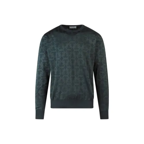 Ferragamo Зеленый Мужской Свитшот