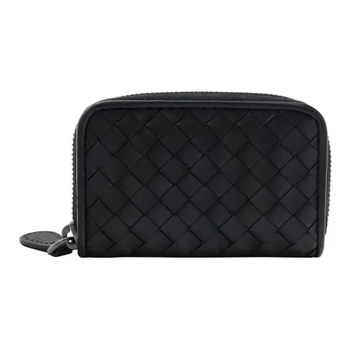 Bottega Veneta Кошелек из коровьей кожи унисекс черный