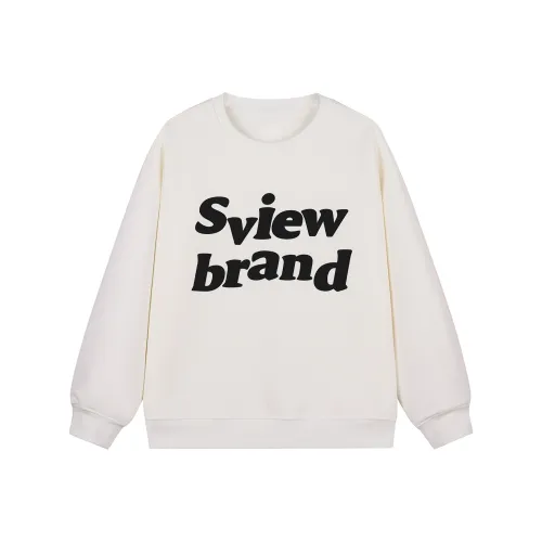 S.view Длинный рукав Свитшот с круглым вырезом Унисекс
