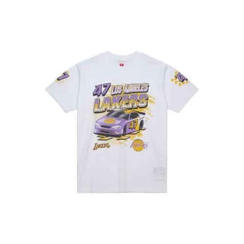 MITCHELL NESS X NBA Los Angeles Lakers Футболка Мужская Белая