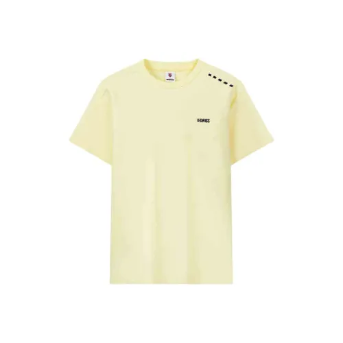 KSWISS T-Shirt Мужской Лимонно-Желтый