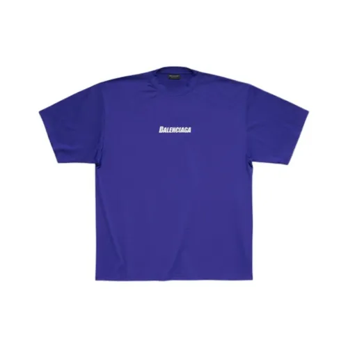 Balenciaga Мужские синие футболки