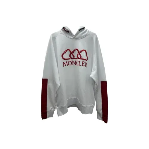 MONCLER Белый Мужской Свитшот