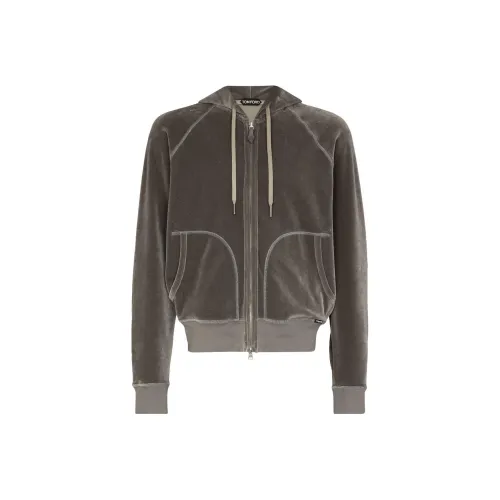 TOM FORD Серый Мужской Свитшот