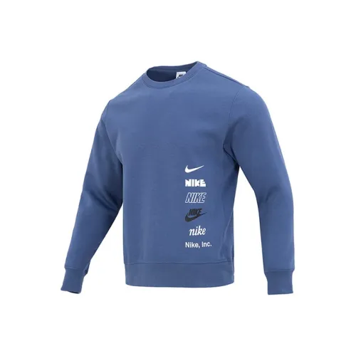 Nike Fen Синий Мужской Свитшот