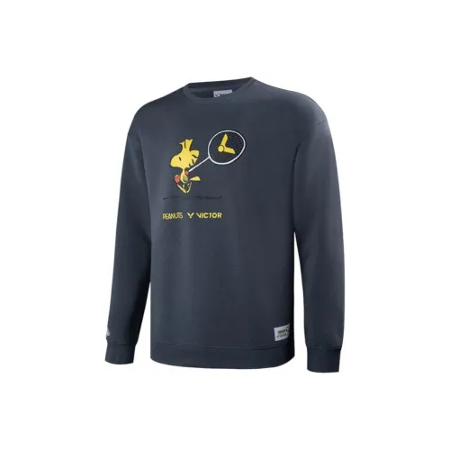 Victor x SHINUBI LIANMINGKUAN Свитшот Унисекс Серый