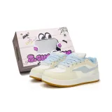 Кремовый синий