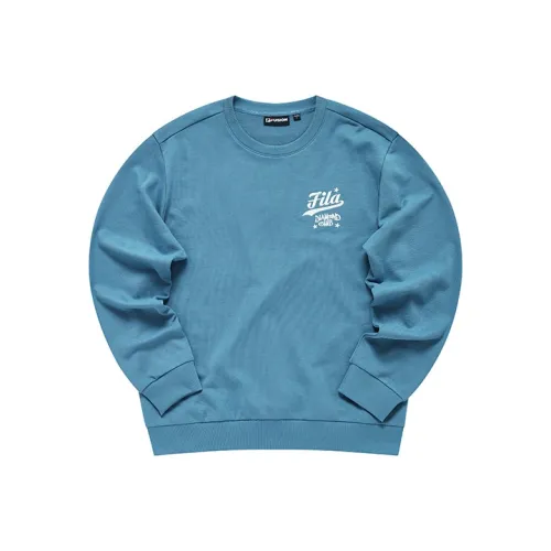 FILA FUSION Baseball серия Толстовка Мужской Эльза Синий