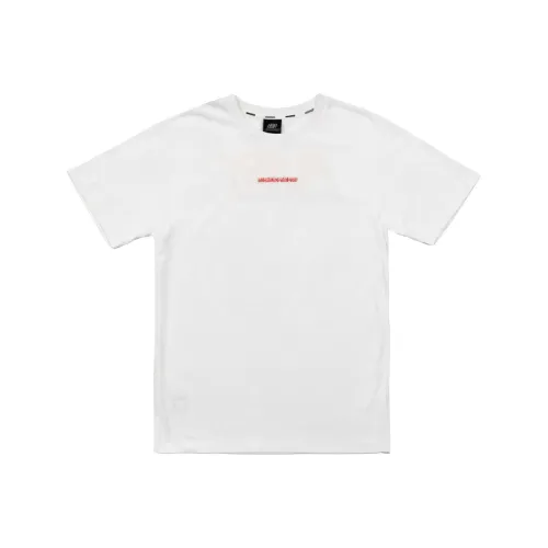 Skechers x DC ZHENGYILIANMENG SHANDIANXIA LIANMINGKUAN T Рубашка Унисекс Белый 00GK