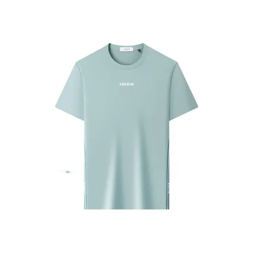 ELEKTA T Рубашка Мужская Светло-Зеленая