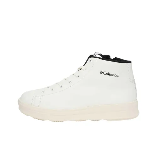 Коллаборация Columbia HAWTHORNE RAIN MID Топ Casual Унисекс Белый