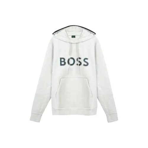Hugo Boss Светло-серый Мужской Свитшот