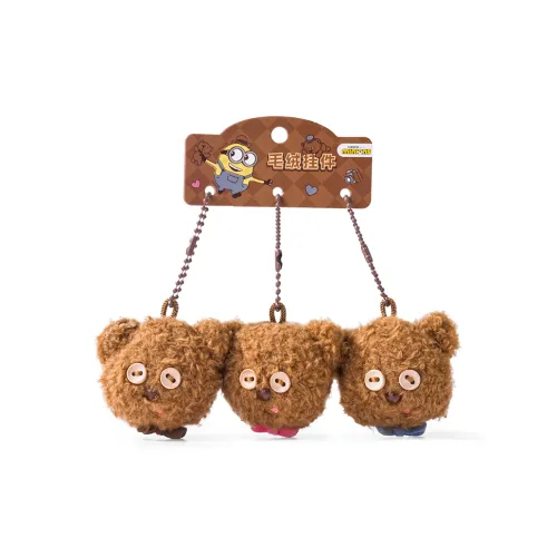 MINIONS TIM Bear Голова Куклы Плюшевый Брелок 5 см Рекомендуемая Высота