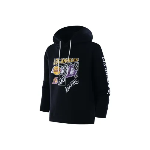 NBA Los Angeles Lakers Черные Унисекс Толстовки