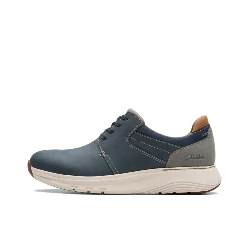 Clarks Motion Trek PT Низкий Топ Повседневная Обувь Мужская Синяя